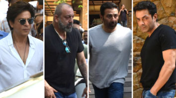 SRK, Deol Brothers, Sanjay Dutt & others reach Ajay Devgn’s hous