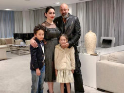 Sanjay Dutt manages a quick European getaway with family