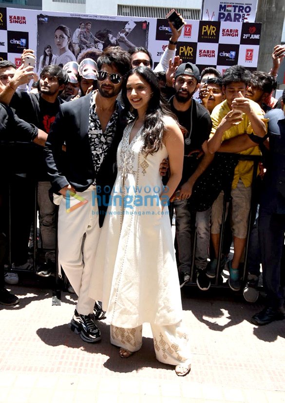 shahid kapoor kiara advani sandeep reddy vanga grace the trailer launch of kabir singh 1