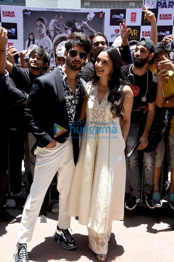 shahid kapoor kiara advani sandeep reddy vanga grace the trailer launch of kabir singh 2