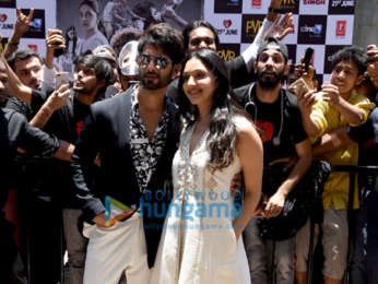 Shahid Kapoor, Kiara Advani, Sandeep Reddy Vanga grace the trailer launch of Kabir Singh