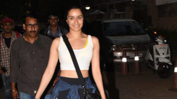 Shraddha Kapoor spotted at a dubbing studio in Bandra