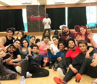 On The Sets from the movie Street Dancer 3D