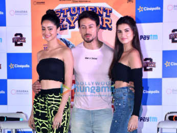 Tara Sutaria, Tiger Shroff and Ananya Pandey snapped at Cinepolis event