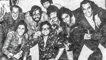 This throwback picture of Rishi Kapoor with Shammi Kapoor, RD Burman, Dev Anand and others has an interesting backstory