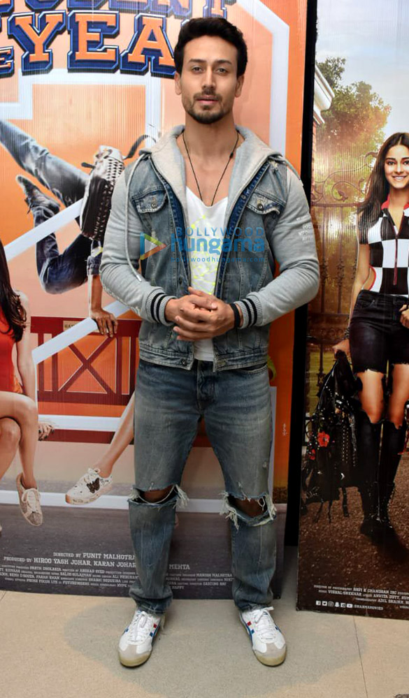 tiger shroff tara sutaria ananya pandey and punit malhotra snapped during student of the year 2 promotions 6