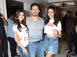Tiger Shroff, Tara Sutaria and Ananya Panday spotted at Le Reve in Bandra