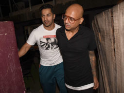 Varun Dhawan spotted at Hakim’s Aalim Salon