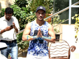 Varun Dhawan, Shraddha Kapoor and Nora Fatehi spotted at a dance class