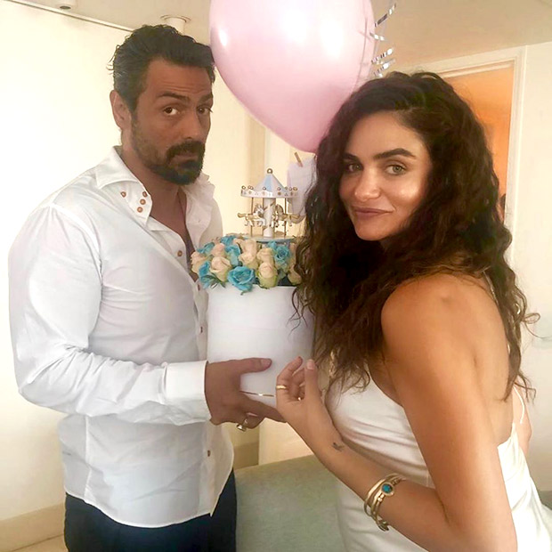 PICS: Arjun Rampal hosts a baby shower for girlfriend Gabrielle Demetriades 