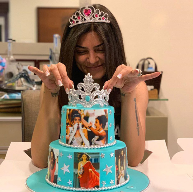 Sushmita Sen celebrates 25 years of being Miss Universe in the most adorable way! [See photos and video]
