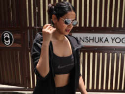 Actress Sonal Chauhan spotted outside her Yoga Class