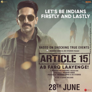 First Look Of The Movie Article 15