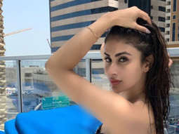 HOTNESS! Mouni Roy sets the temperature soaring in a striped bikini