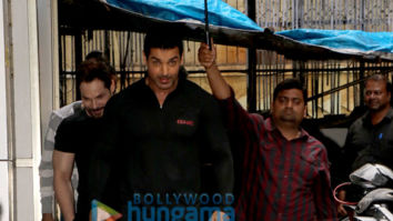 Photos: John Abraham snapped in Khar