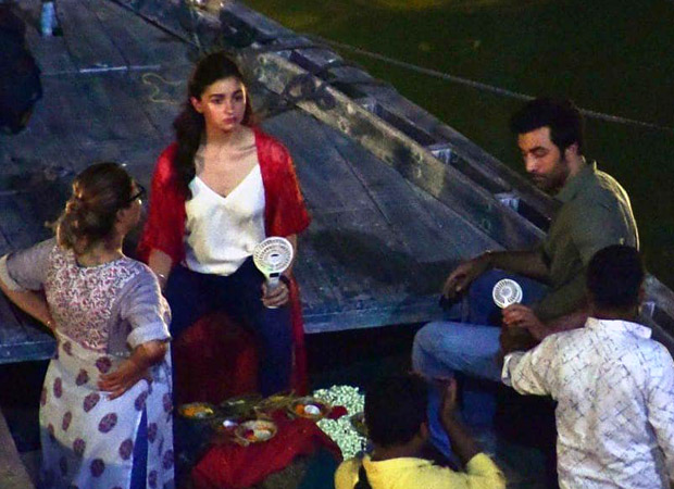 LEAKED PHOTOS & VIDEO: Alia Bhatt and Ranbir Kapoor take a boat ride while shooting in Varanasi for Brahmastra