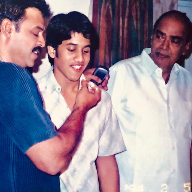 Venkatesh Daggubati shares a throwback photo of Naga Chaitanya and explains why Venky Mama is dream come true! Venkatesh Daggubati shares a throwback photo of Naga Chaitanya and explains why Venky Mama is dream come true!