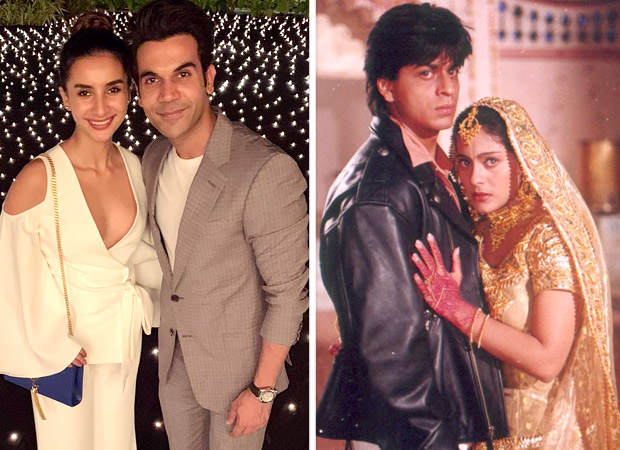 Rajkummar Rao and Patralekha just recreated the Shah Rukh Khan - Kajol scene from DDLJ and its winning hearts