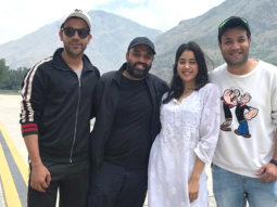 PHOTO: Janhvi Kapoor and Rajkummar Rao are happy souls on the sets of RoohiAfza