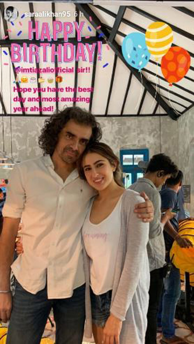 PHOTO: Sara Ali Khan and Kartik Aaryan share lovely birthday messages for Imtiaz Ali 