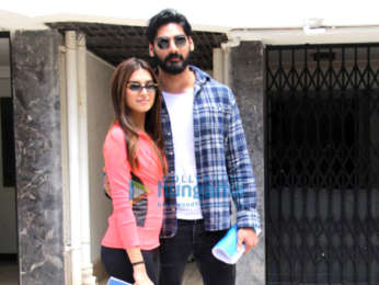 Photos: Ahan Shetty, Tara Sutaria and Milan Luthria spotted in Bandra
