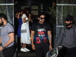 Photos: Allu Arjun spotted at Suzette in Bandra
