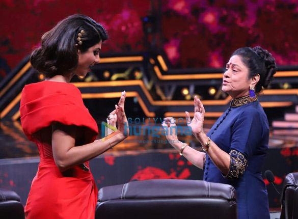 photos aruna irani snapped on the sets of super dancer chapter 3 3