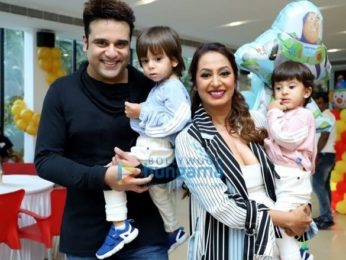 Photos: Celebs grace Krishna Abhishek's son's birthday party