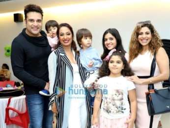 Photos: Celebs grace Krishna Abhishek's son's birthday party