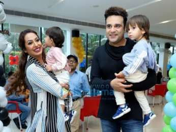 Photos: Celebs grace Krishna Abhishek's son's birthday party