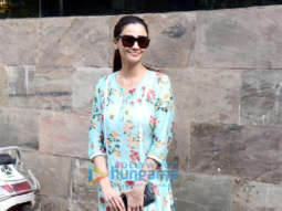 Photos: Daisy Shah and Vikrant Massey snapped in Bandra