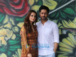 Photos: Dia Mirza and Mohit Raina snapped promoting their web series Kaafir