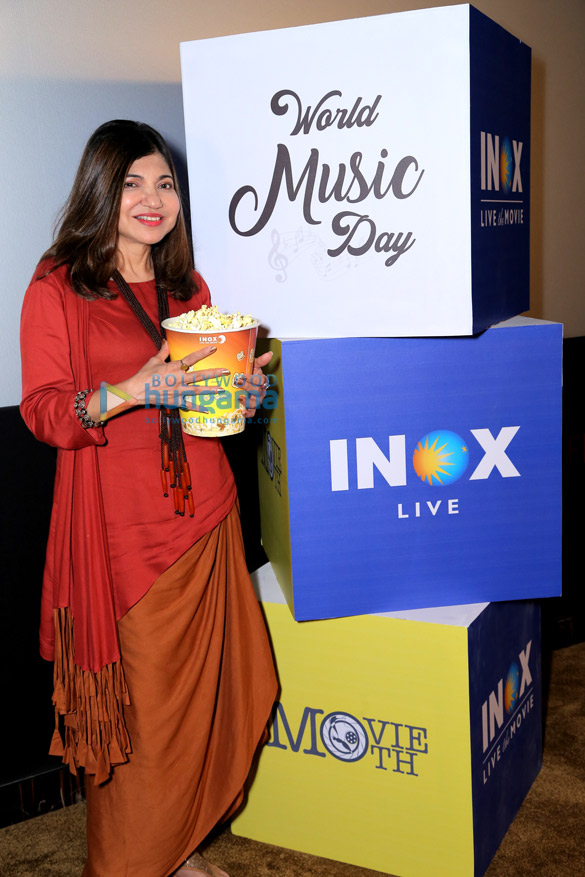 photos inox special live chat session with alka yagnik for world music day 3