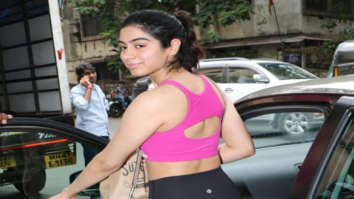 Photos: Khushi Kapoor spotted at the Kitchen Garden in Bandra
