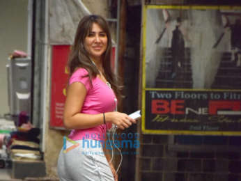 Photos: Kim Sharma spotted after dance rehearsal in Khar