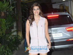Photos: Kriti Sanon and Sushant Singh Rajput spotted at Sunny Super Sound in Juhu