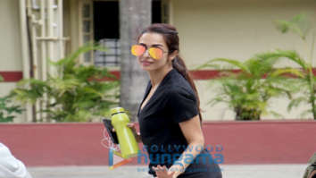 Photos: Malaika Arora snapped at I Think Fitness in Bandra