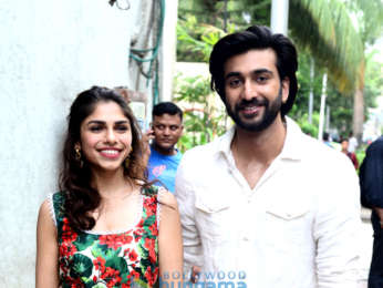 Photos: Meezaan Jaffrey and Sharmin Segal snapped during Malaal promotions