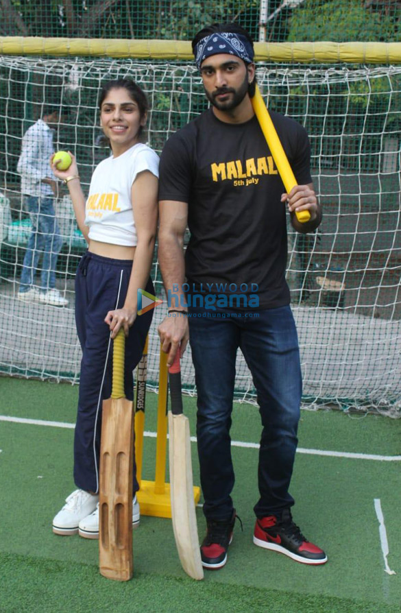 photos meezaan jaffrey and sharmin segal spotted promoting their film malaal 1