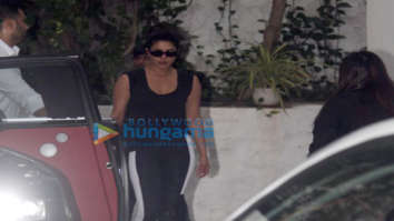 Photos: Priyanka Chopra Jonas, Zaira Wasim and Farhan Akhtar snapped during a shoot in Bandra