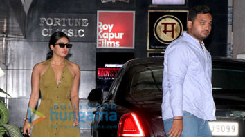 Photos: Priyanka Chopra Jonas spotted at Siddharth Roy Kapur’s office in Khar