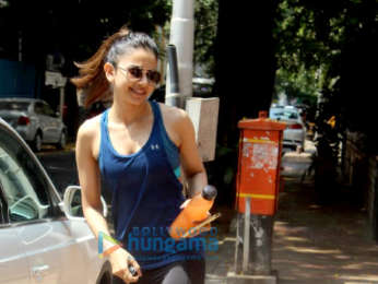 Photos Rakul Preet Singh snapped at the gym