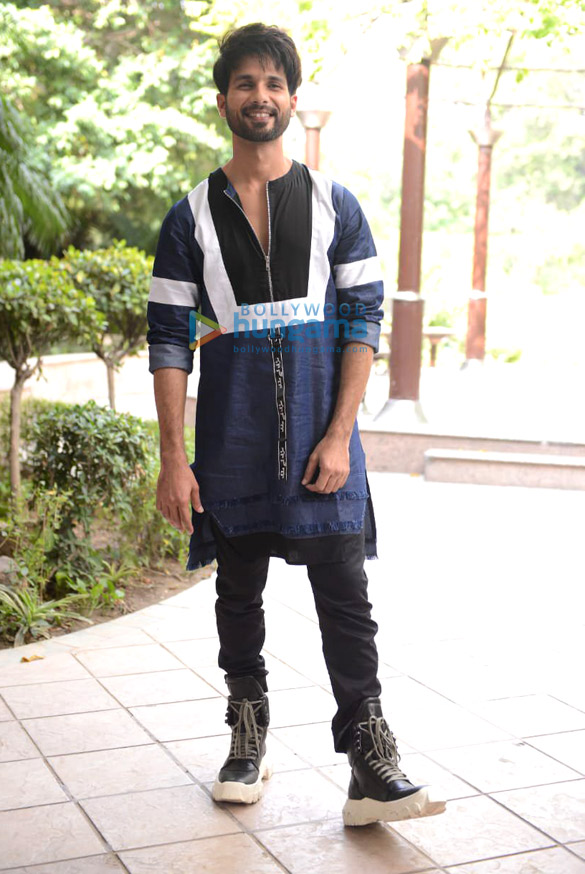 photos shahid kapoor kiara advani bhushan kumar and sandeep reddy vanga promote kabir singh in delhi 3