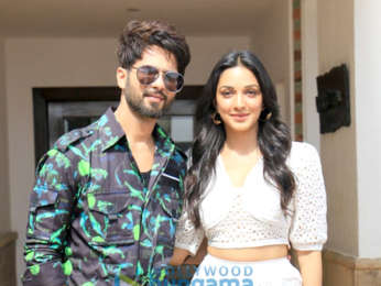 Photos: Shahid Kapoor and Kiara Advani snapped promoting their film Kabir Singh