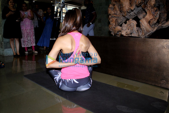 photos shilpa shetty snapped at the launch of her yoga app 4