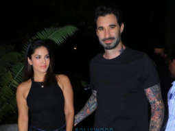 Photos: Sunny Leone and Daniel Weber spotted at Bayroute in Juhu