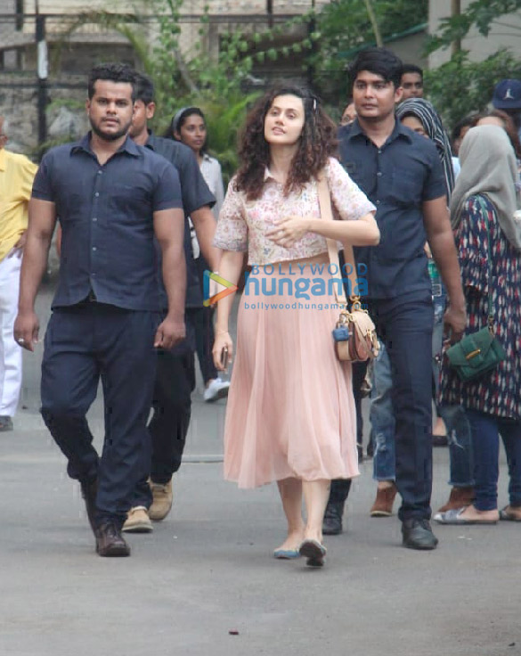 Photos: Taapsee Pannu snapped at Andrews College