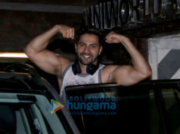 Photos: Varun Dhawan and Natasha Dalal spotted in Juhu