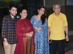 Raveena Tandon spotted with family at Shoppers Stop, Bandra