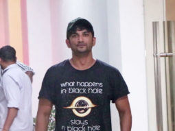 Sushant Singh Rajput spotted at Recording Studio
